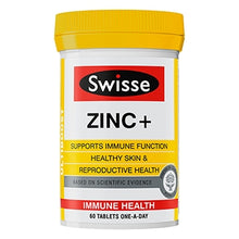 Load image into Gallery viewer, Swisse Zinc+锌片60粒

