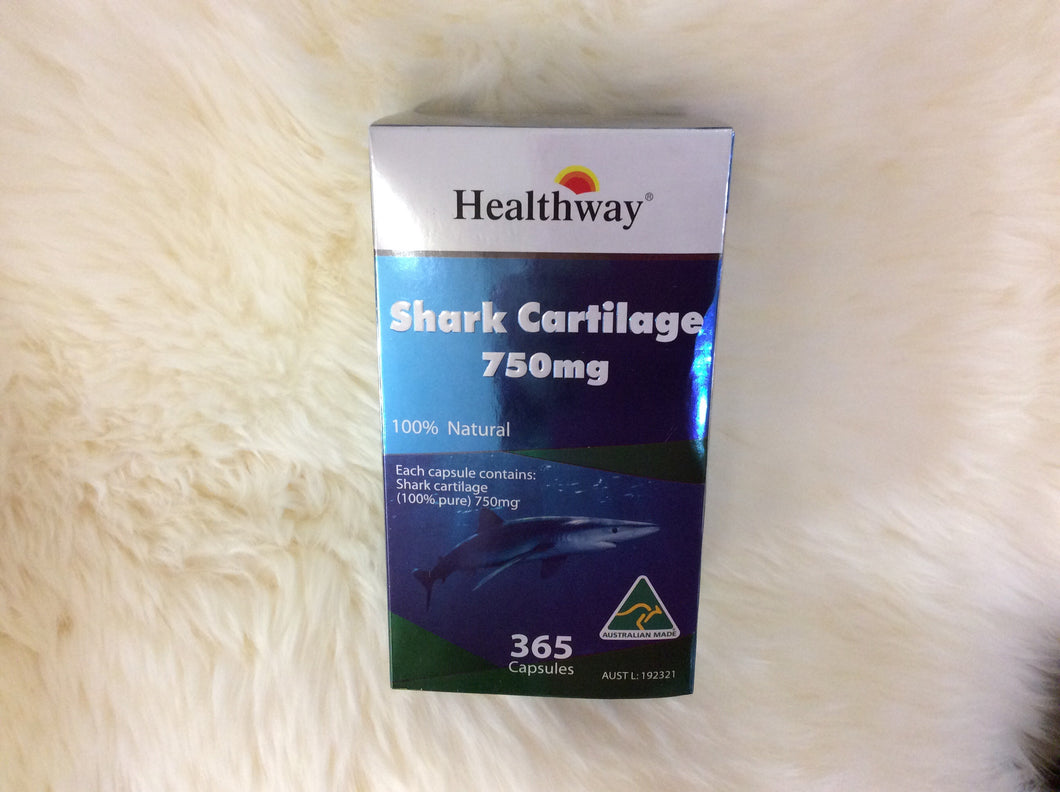 HW Shark Cartilage 750mg 365capsules